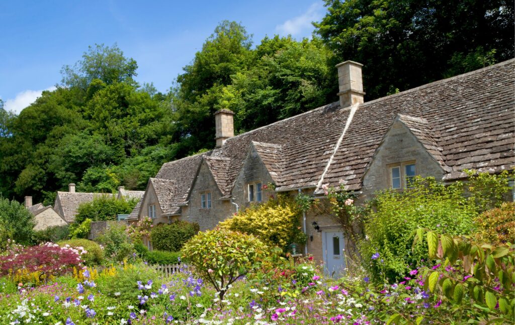 Cotswolds Property, Cottage Garden, Bibury