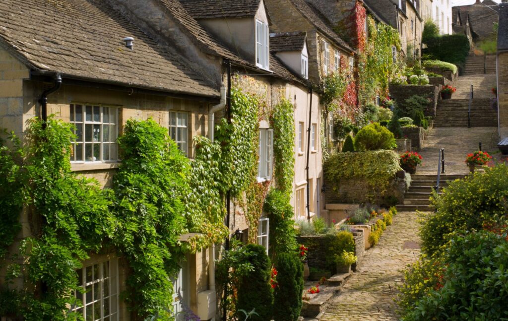 The Chipping Steps, Tetbury, Gloucestershire