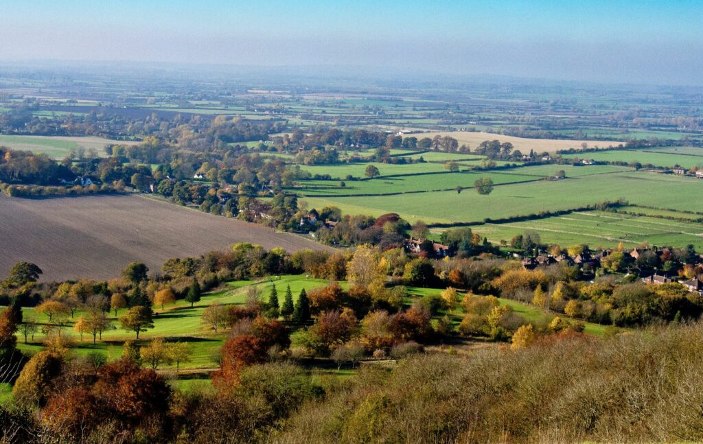 Buckinghamshire from Coombe Hill near Wendover
