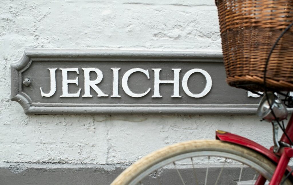 Street Sign In Jericho District Of Oxford