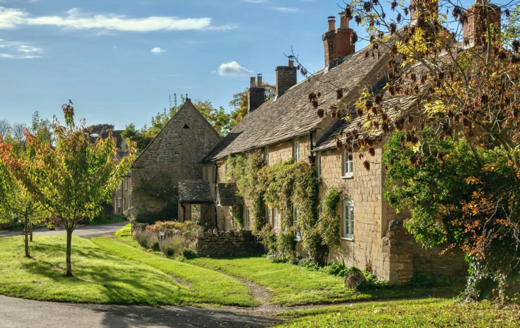 Cottages in Little Compton, Warwickshire