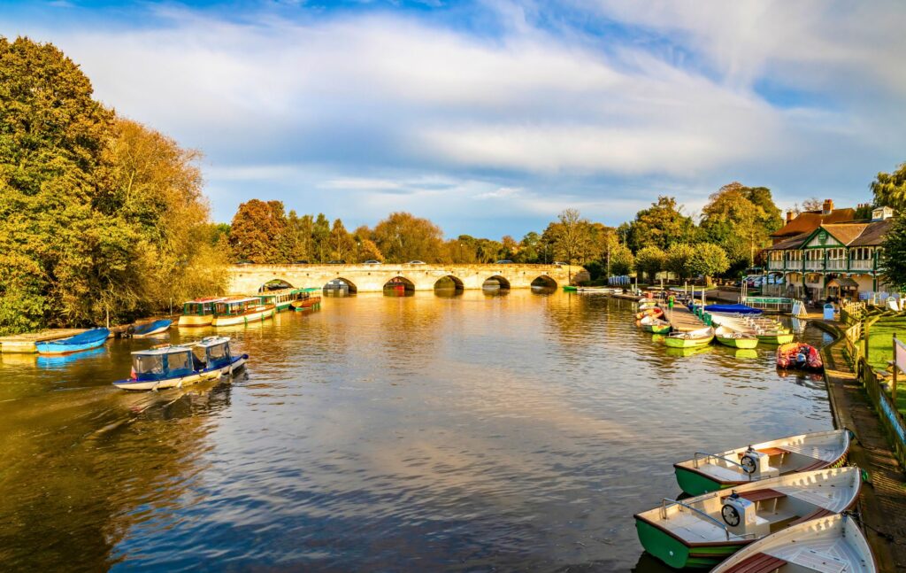 Clopton Bridge in Stratford-upon-Avon