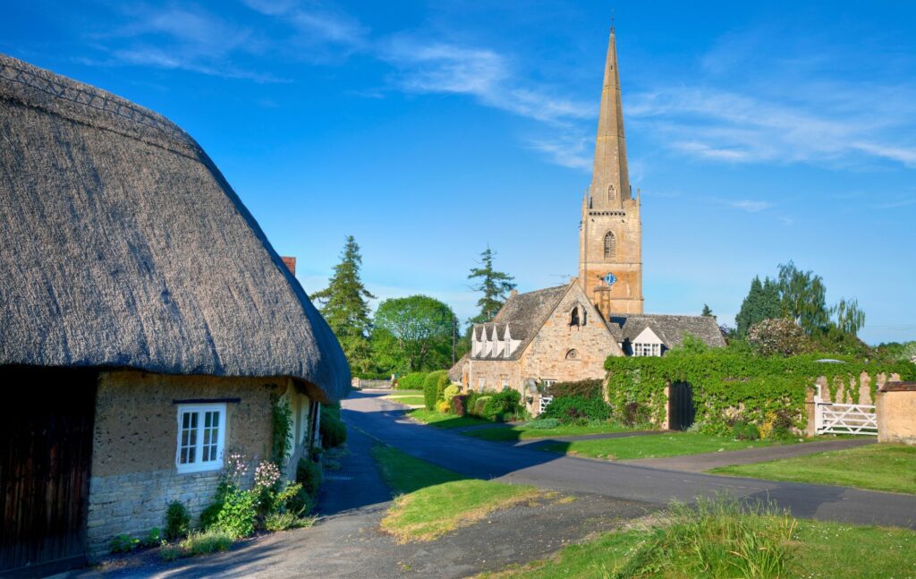 Village of Tredington in Warwickshire